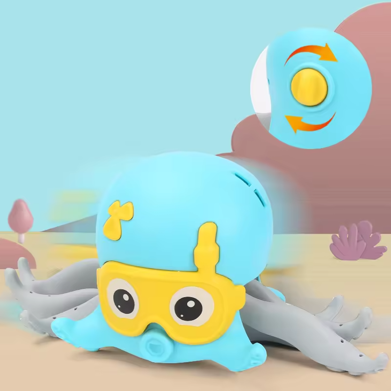 Crawling Octopus Baby Toy