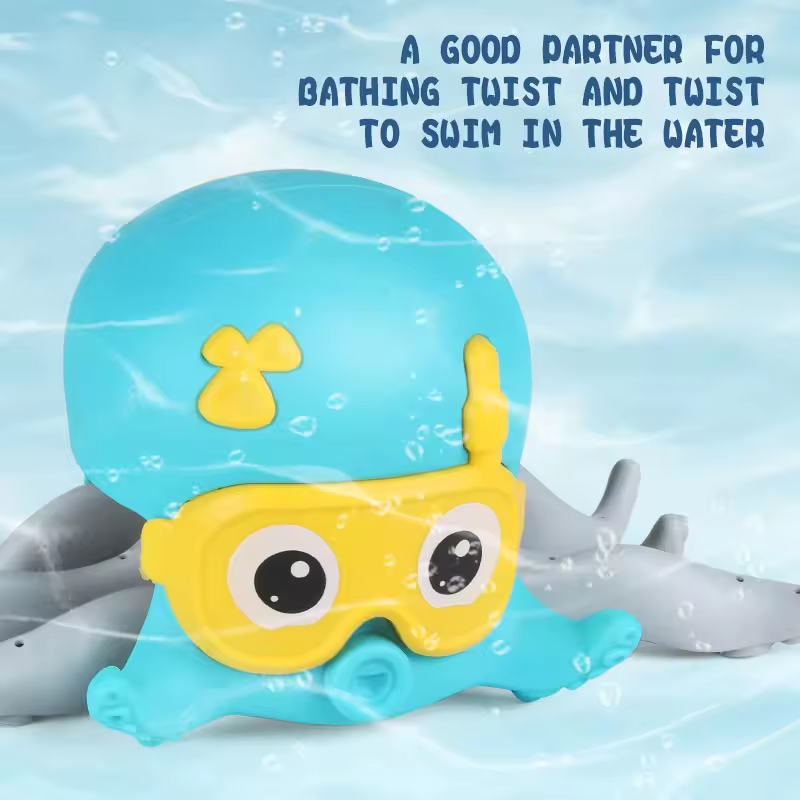 Crawling Octopus Baby Toy