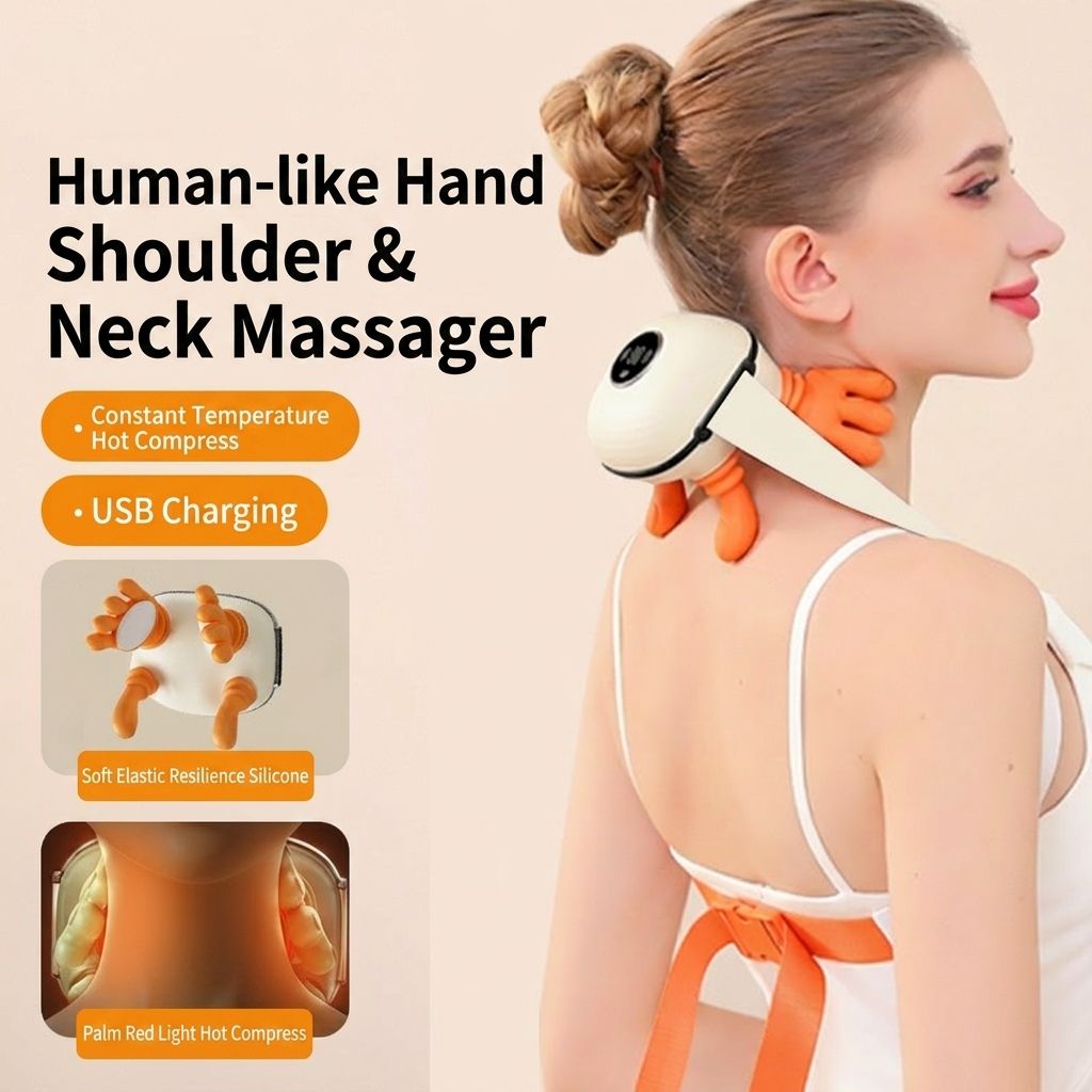Cueen Massager for Neck Shoulders Legs