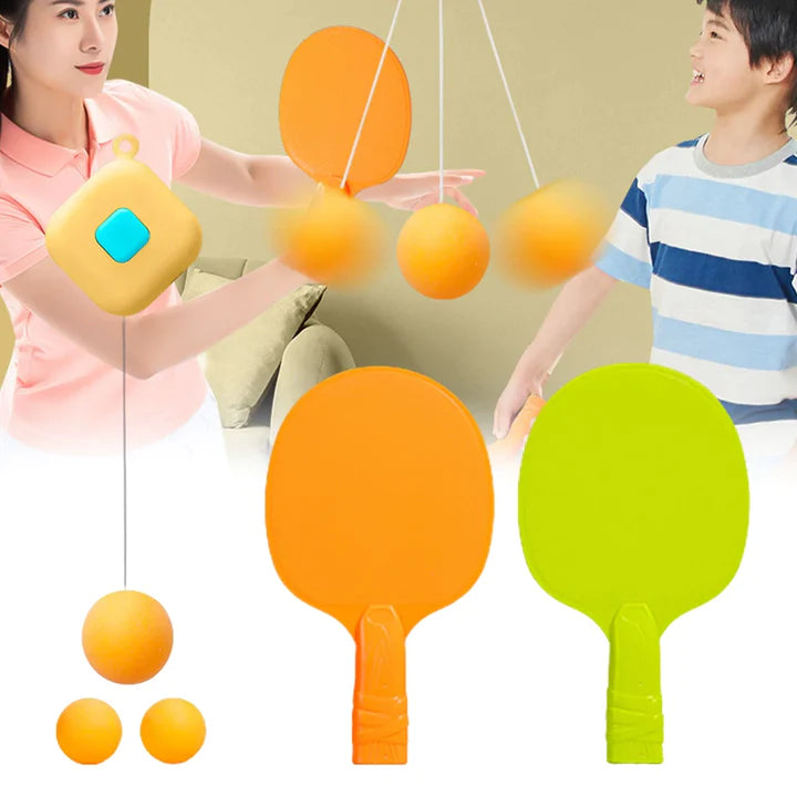 Cueen™ Hanging Indoor Table Tennis Set