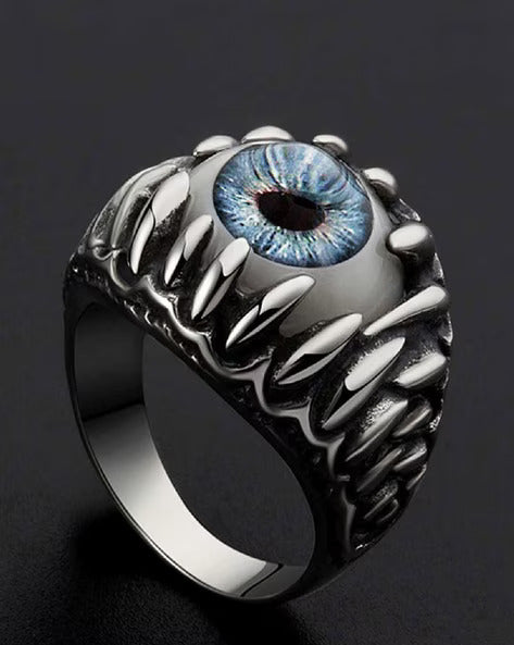 Evil Eye Ring (Adjustable)