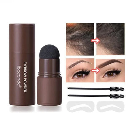 Cueen™ Reusable Eyebrow Stamp Kit With Stencils