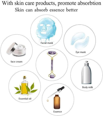 Cueen™ Amethyst Jade Stone Face Roller & Gua Sha (Set)