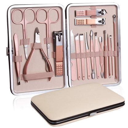 Cueen 18-in-1 Professional Manicure Set