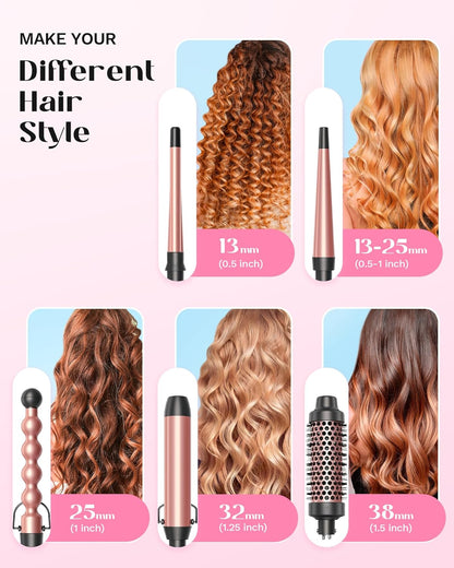 Cueen Professional Hair Styling Kit 5-in-1