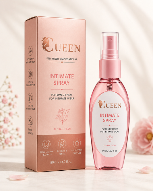 Cueen Rose-Infused Intimate Spray