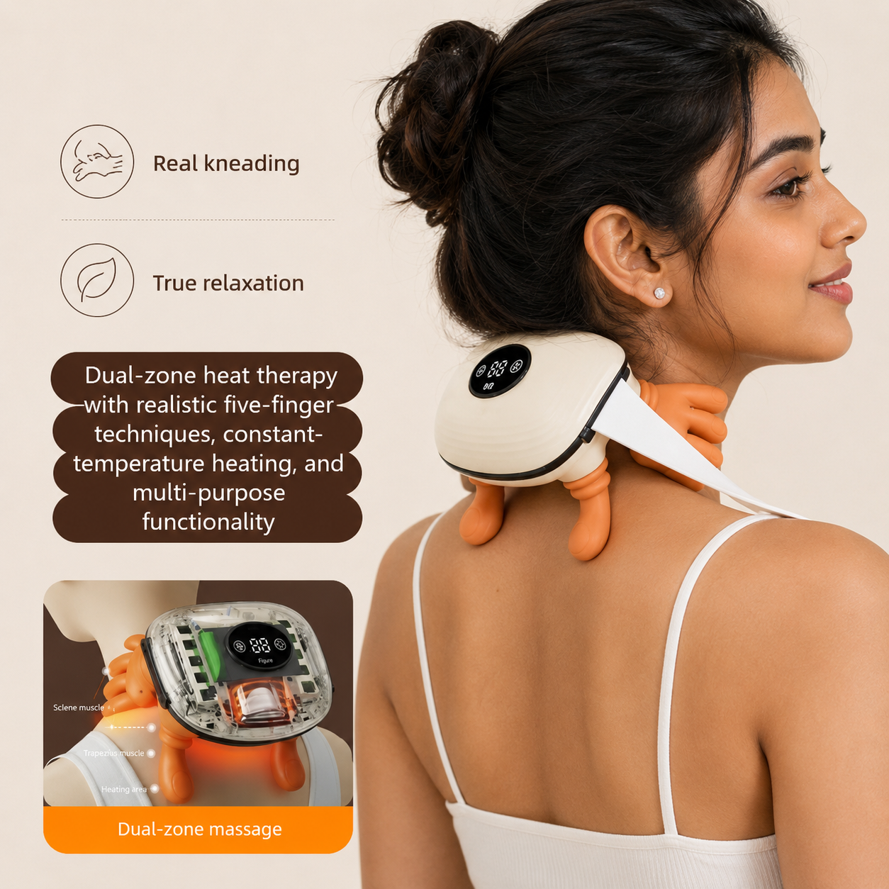 Cueen Massager for Neck Shoulders Legs