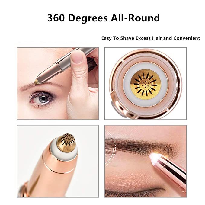 Cueen™ Eyebrow & Face LED Precision Trimmer