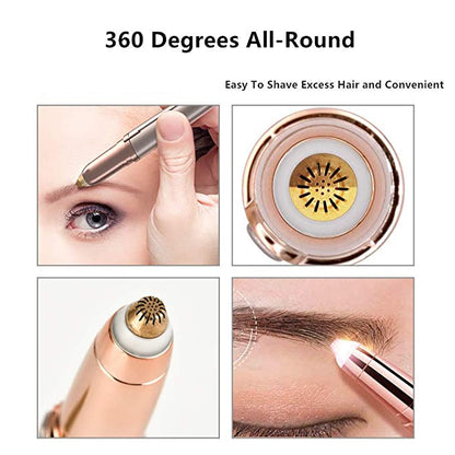 Cueen™ Eyebrow & Face LED Precision Trimmer