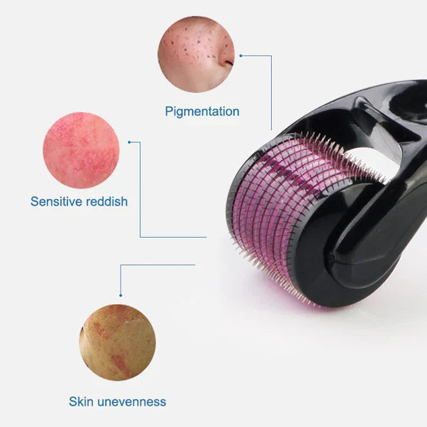 Cueen™ Derma Roller-For Hair Growth and Facial Skin Therapy