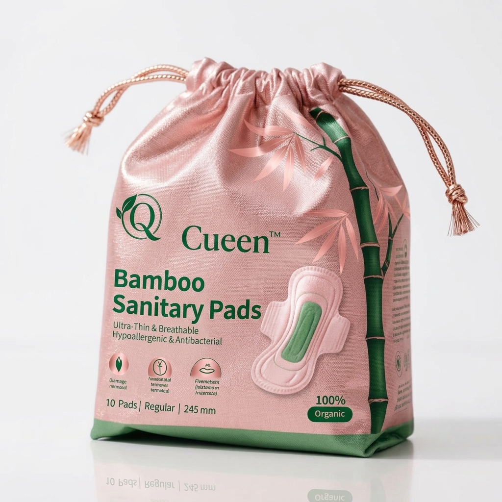 Cueen™ Ultra-Thin Bamboo Sanitary Pads