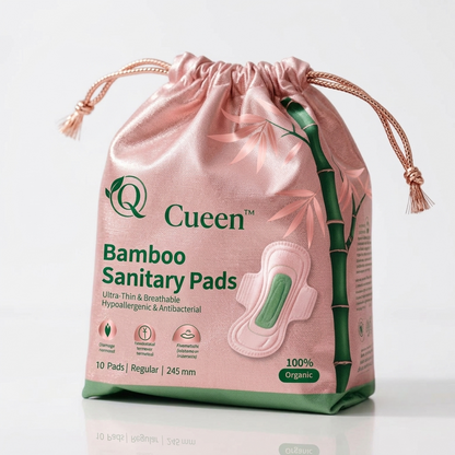 Cueen™ Ultra-Thin Bamboo Sanitary Pads