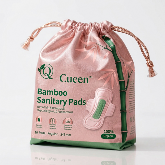 Cueen™ Ultra-Thin Bamboo Sanitary Pads