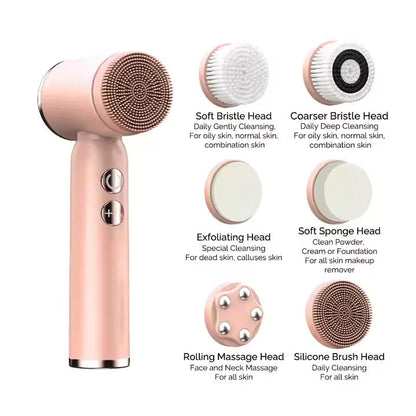 Cueen Portable Electric Facial Cleansing Brush