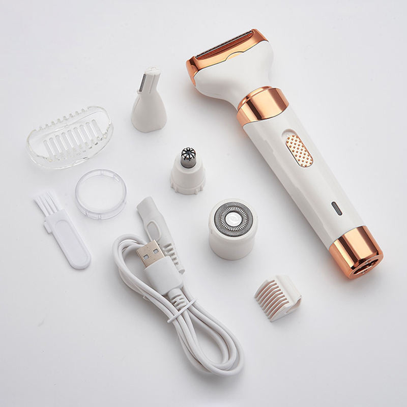 4-in-1 Cordless Electric Hair Remover For Women