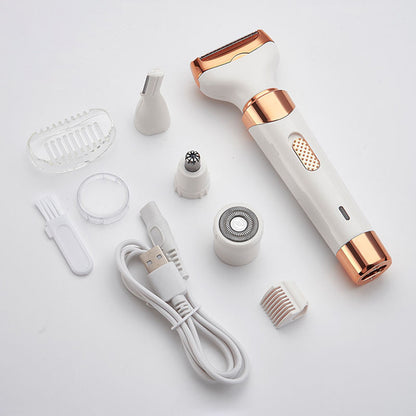 4-in-1 Cordless Electric Hair Remover For Women