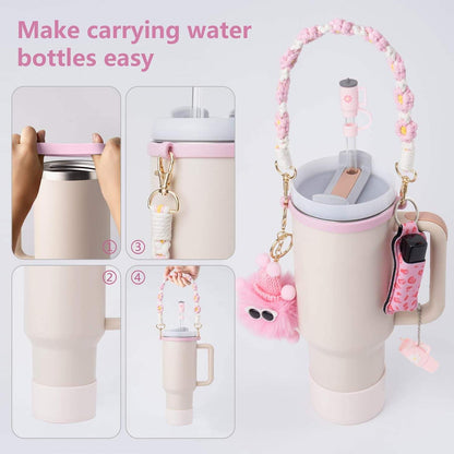 Mini Fur Tumbler & Accessories Set