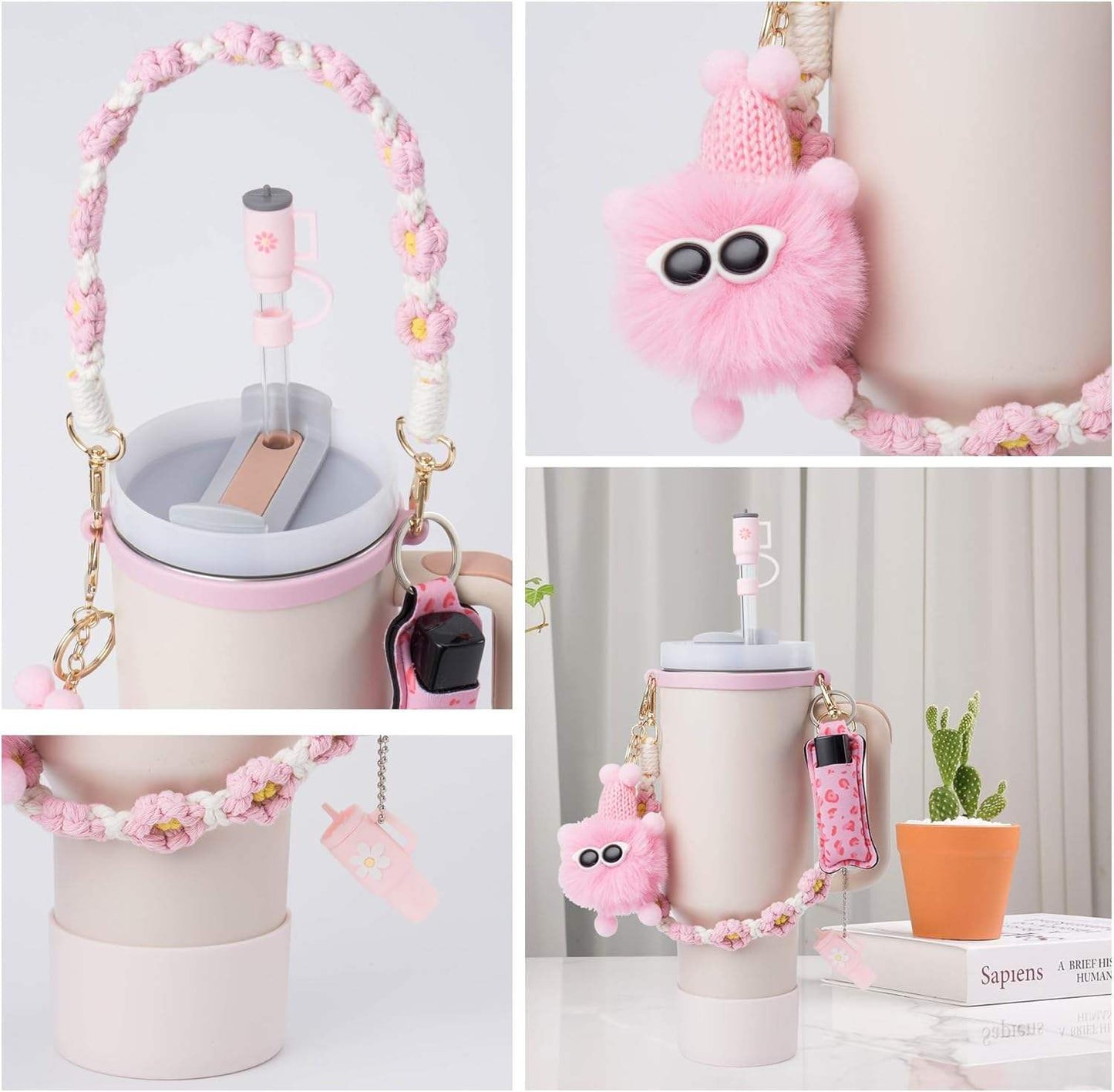 Mini Fur Tumbler & Accessories Set