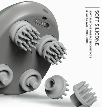 Cueen 3-In-1 Portable Electric Scalp Massager