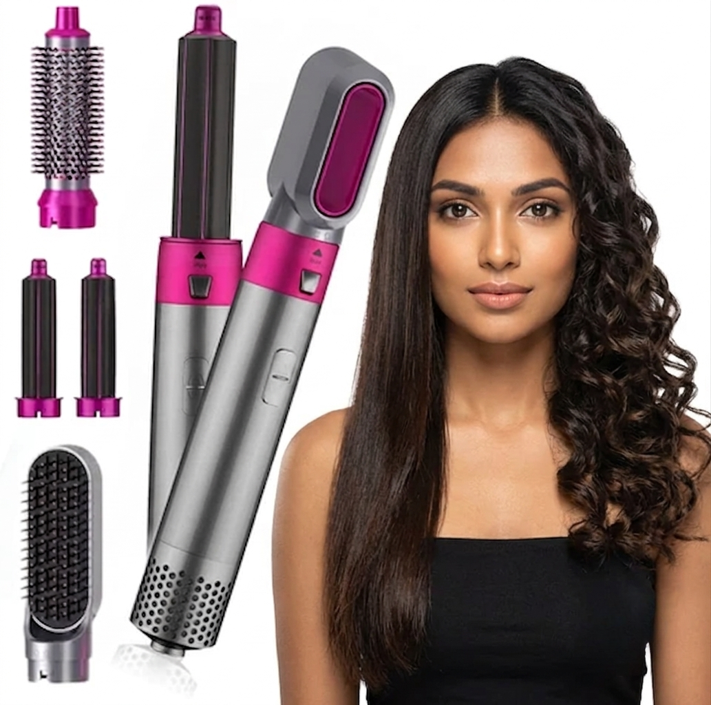 Cueen Professional Hair Styling Kit 5-in-1