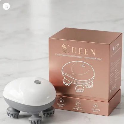 Cueen 3-In-1 Deep Relaxation Scalp and Body Massager