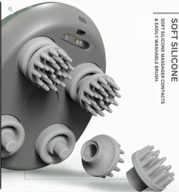 Cueen 3-In-1 Deep Relaxation Scalp and Body Massager