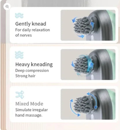 Cueen 3-In-1 Deep Relaxation Scalp and Body Massager