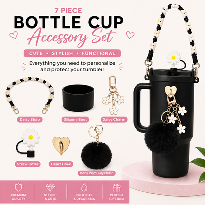 Pom Pom Tumbler & Accessories Set