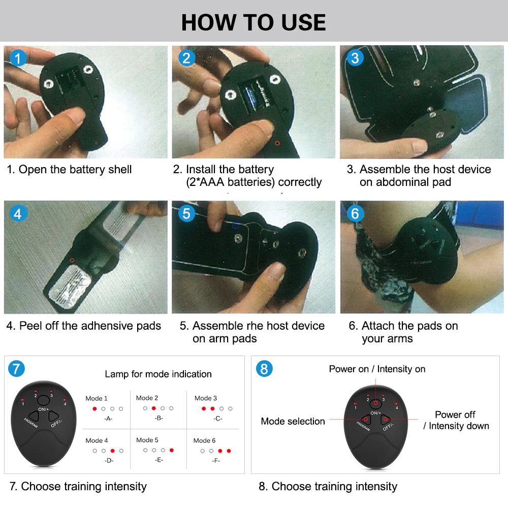 Cueen™ Smart Abs Stimulator