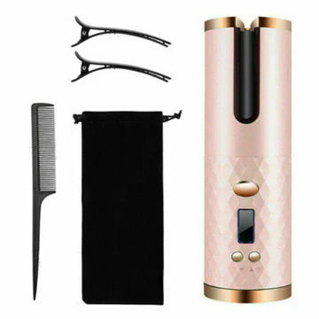 Cueen Auto Cordless Rotating Hair Curler