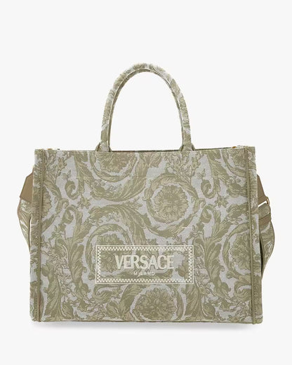 VERSACE Barocco Athena Medium Tote Bag