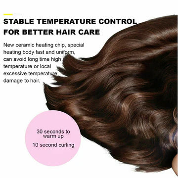 Cueen Auto Cordless Rotating Hair Curler