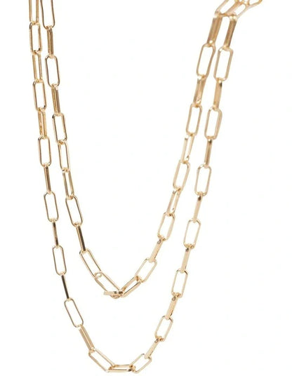 Cueen™ Chain Links Layered Necklace